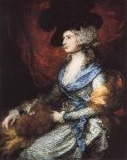 Thomas Gainsborough Mrs.Siddons oil on canvas